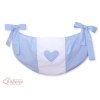 Sac de Jouet pour Bébé Bleu Cœurs