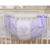 Sac de Jouet pour Bébé Lila Cœurs
