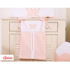 Sac de Rangement pour Couches Rose Poudré Prince / Princess
