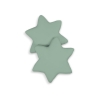 Set de 2 Coussins Blanc Vert Vert Pastel
