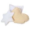 Set de 3 Coussins pour Tipi Beige à Pois
