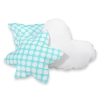 Set de 3 Coussins pour Tipi Turquoise