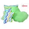 Set de 3 Coussins pour Tipi Vert Bleu Chevron