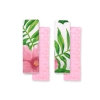 Tampons Double Face pour Ceintures de Voitures Rose Fleurs Tropicales