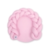 Tapis de Jeu avec Tour de Lit Tressé 2 en 1 Rose
