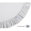 Tapis de Sol Enfant Rond à Froufrou Gris