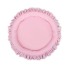 Tapis Nid Cocon avec Froufrou pour Bébé Rose