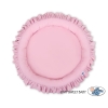 Tapis Nid Cocon avec Froufrou pour Bébé Rose