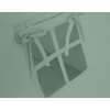 Tente de jeu Tipi Tapis Oreillers Plumes Blanc Vert