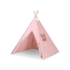 Tente de Tipi + Plumes Décoratives Rose Poussiéreux