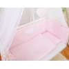 Textile Complete pour Lit de Cododo Rose Cœurs