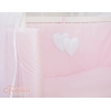 Textile Complete pour Lit de Cododo Rose Cœurs