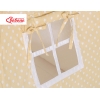 Tipi pour Enfant avec Plumes Décoratives Beige à Pois