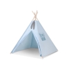 Tipi pour Enfant avec Plumes Décoratives Bleu