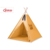 Tipi pour Enfant avec Tapis de Sol et Plumes Décoratives Miel