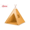 Tipi pour Enfant avec Tapis de Sol et Plumes Décoratives Miel