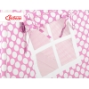 Tipi pour Enfant avec Tapis de Sol et Plumes Décoratives Rose