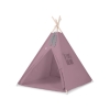 Tipi pour Enfant avec Tapis de Sol et Plumes Décoratives Violet Pastel