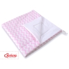Tipi pour Enfant + Plumes Décoratives Rose Chevron
