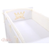 Tour de Lit Bébé Complet XXL Crème Prince / Princess