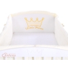 Tour de Lit Bébé Complet XXL Crème Prince / Princess