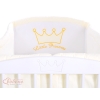 Tour de Lit Bébé Complet XXL Crème Prince / Princess