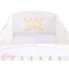 Tour de Lit Bébé Complet XXL Crème Prince / Princess