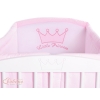 Tour lit bébé XXL Princess Rose