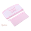 Tour de Lit Bébé Complet XXL pour Fille Rose Prince / Princess