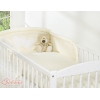 Tour de Lit Bébé Crème Cœurs
