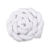 Tour de Lit Bébé Tressé 360cm Anti-chocs Blanc