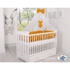 Tour de Lit Bébé Tressé Extra épais 3,6m Miel