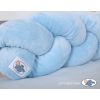 Tour de Lit Bébé Tressé Fille et Garçon Bleu pour Garçon