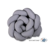 Tour de Lit Bébé Tressé  OEKO-TEX Anthracite