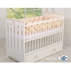 Tour de Lit Bébé Tressé XXL Beige