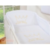 Tour de Lit Universel pour Lit de Bébé Blanc Prince / Princess
