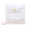 Vide Poche de Lit pour Bébé Blanc Prince / Princess