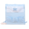 Vide Poche de Lit pour Bébé Bleu Prince / Princess
