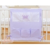 Vide Poche de Lit pour Bébé Lila Prince / Princess