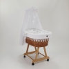 Habillage Tissus de berceau osier nid d’abeille Waffle
