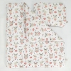 Linge de lit Berceau Rotin Lapins fille Bébé
