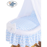 Complet textile pour berceau bébé avec ciel