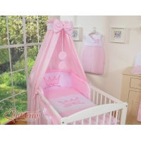 Ensemble de linge de lit 5 pcs avec ciel de lit
