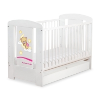 Lits bébé à barreaux avec Tiroir  Bonne Nuit