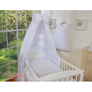 Ensemble de linge de lit 5 pcs avec baldaquin