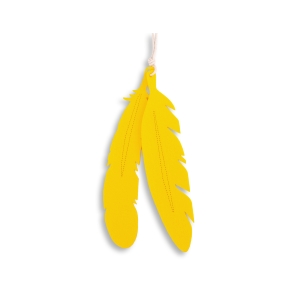 Plumes décoratives en feutre