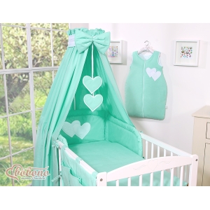 Ensemble de linge de lit 5 pcs avec baldaquin