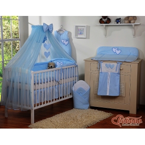 Parure de linge de lit 11 pcs avec moustiquaire