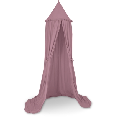 Baldaquin Suspendu Dôme Au Dessus Du Lit de Bébé  Violet Pastel