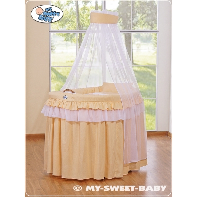 4 pcs Ensemble Linge pour Berceau de Bébé